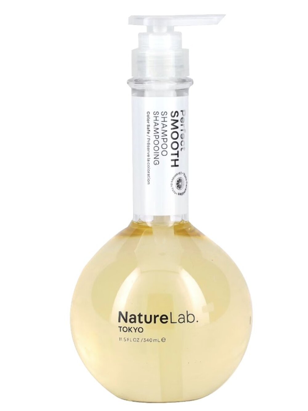 NatureLab Tokyo - Perfect Smooth Shampoo, 11.5 fl oz (340 ml)